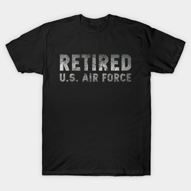 Retired Air Force T-Shirt by GR-ART